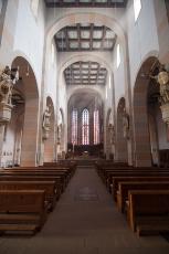 Innenraum der Klosterkirche Sankt Michael zu Siegburg Innenraum der Klosterkirche Sankt Michael zu Siegburg