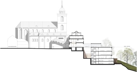 Schnitt - Visualisierung Architekturbüro Meyer Schmitz-Morkramer Schnitt - Visualisierung Architekturbüro Meyer Schmitz-Morkramer