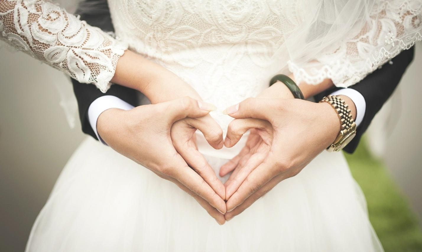 Hochzeitspaar Herz