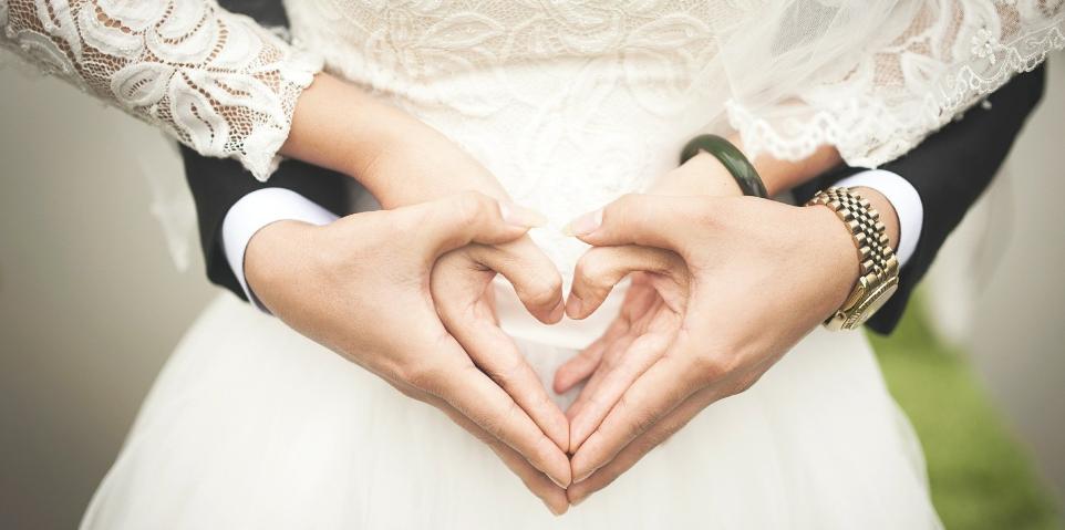 Hochzeitspaar Herz