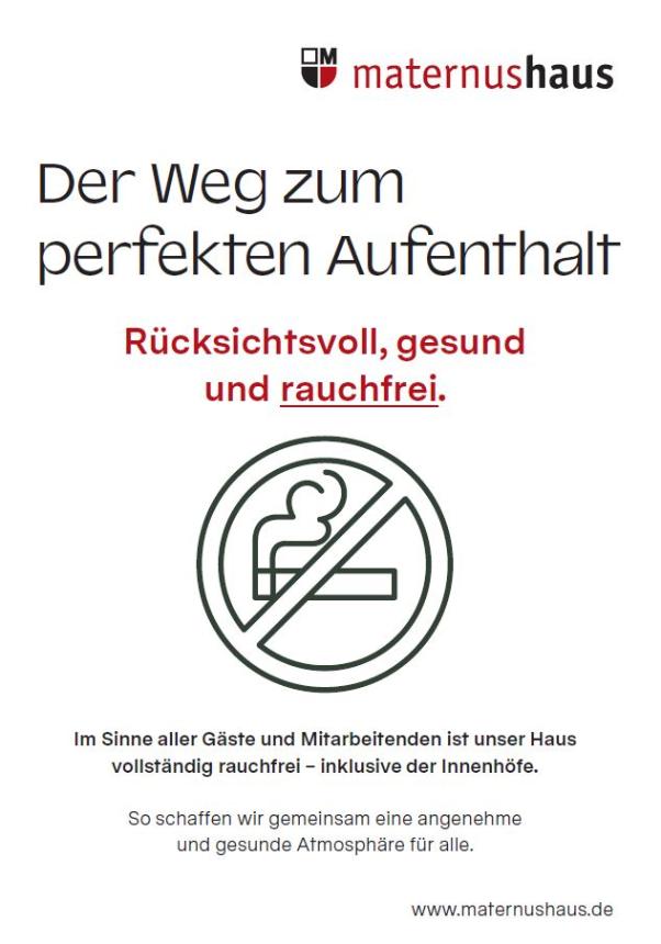 Maternushaus Rauchfrei