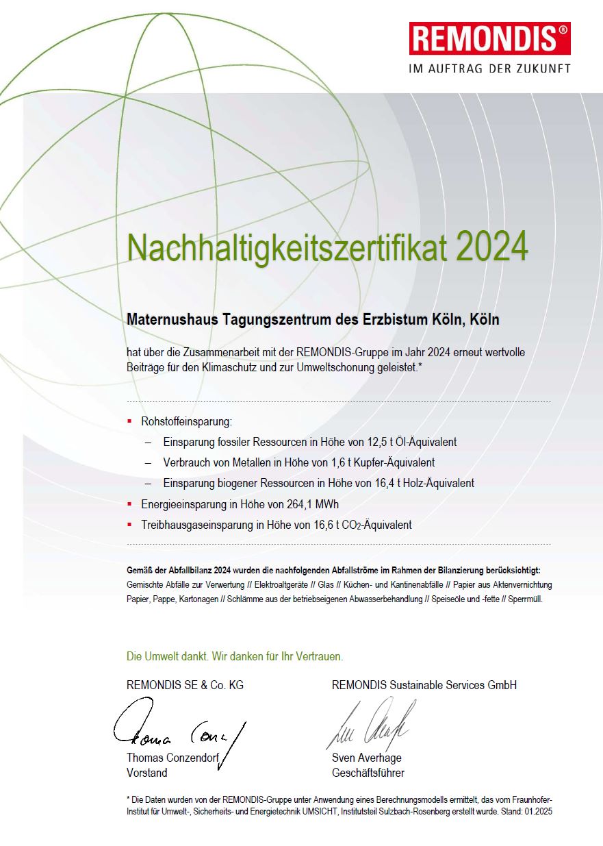 Nachhaltigkeit Remondis 2024